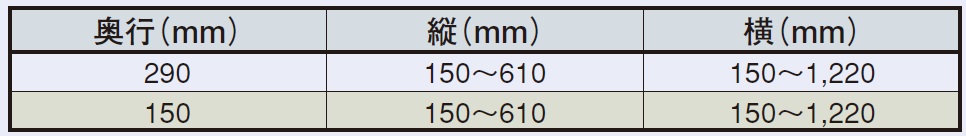 制作可能寸法