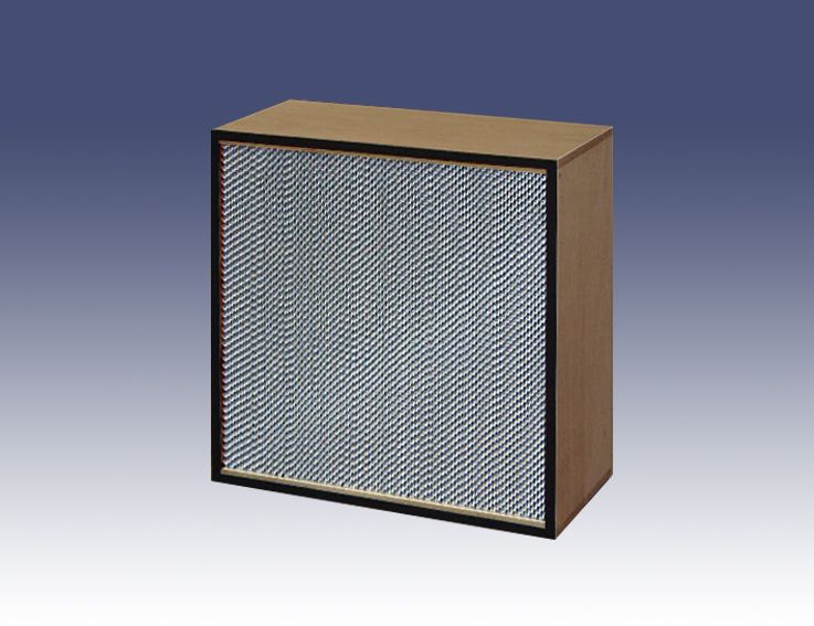 Large air volume type HEPA filter