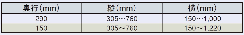 制作可能寸法